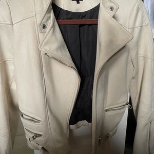 Suede-like TRF OUTTER WEAR MOTO JACKET
